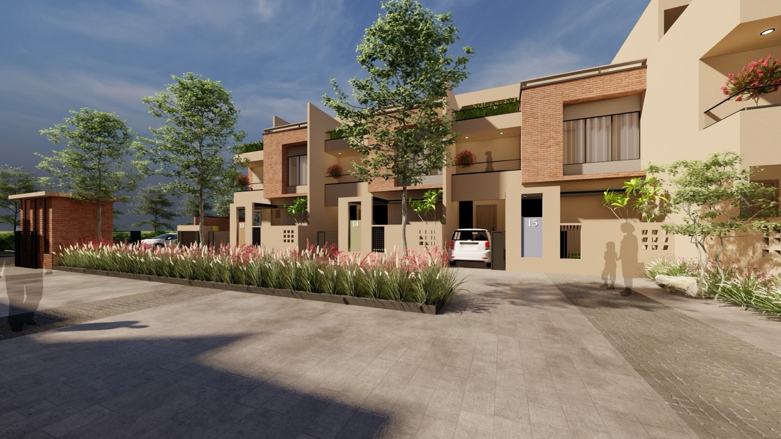 18 Aangan internal street