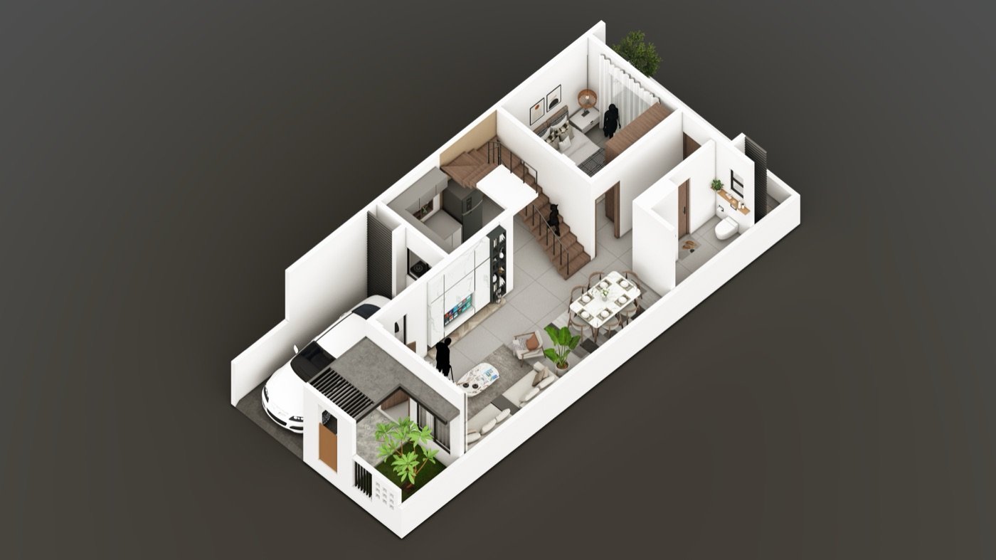 18 Aangan ground floor plan